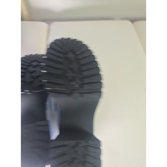 Soda Platform Patent Baddie Penny Loafers Baby Powder Blue Womens 10 Punk - Picture 9 of 9